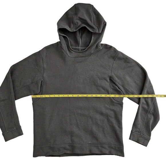 Lululemon (Mens Small) City Sweat Pullover Hoodie French Terry Sweatshirt Green - Picture 6 of 7